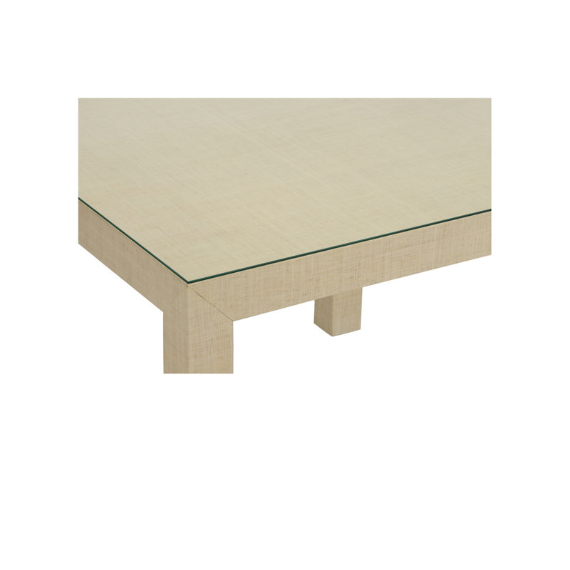 Sanibel Game Table, Natural/Clear