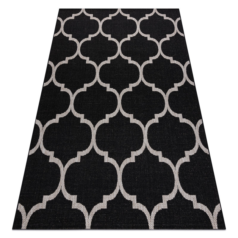 Calem Moroccan Indoor / Outdoor Area Rug, Rectangle 60 x 110cm