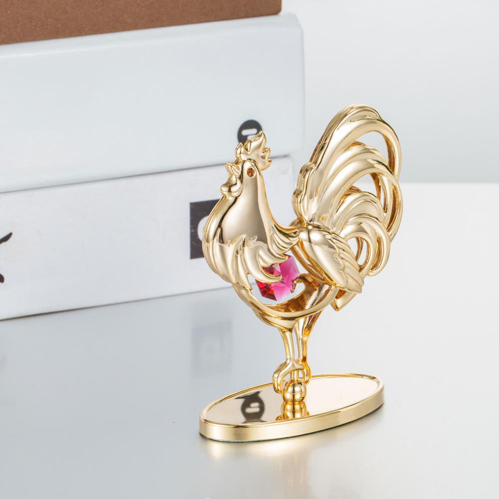 24K Gold Plated Crystal Studded Figurine Matashi Crystal 