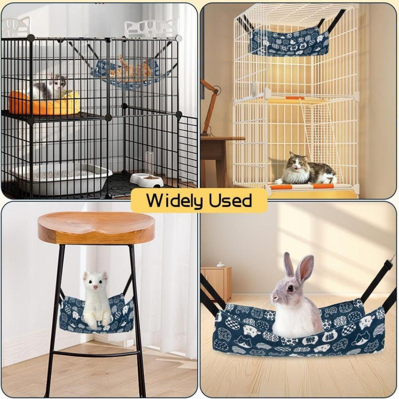 Hamac et balançoire pour chat, Petit (L 14,96 po x l 14,17 po)
