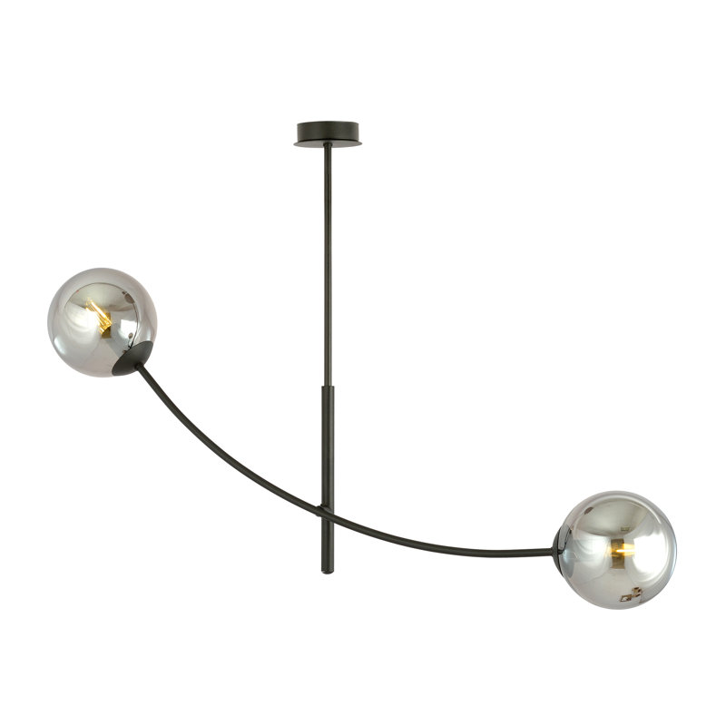 Rockmart 2 - Light Sputnik Chandelier, Graphite