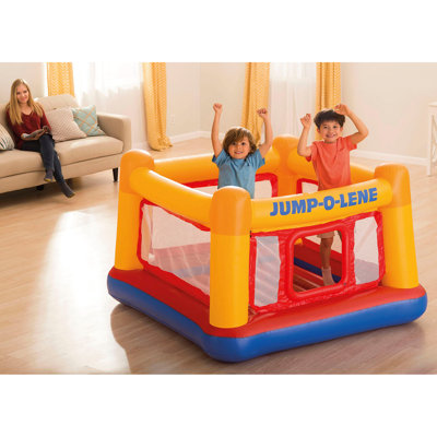 Intex Inflatable Jump O Lene Bounce House & Colourful Jump O Lene Castle Bounce