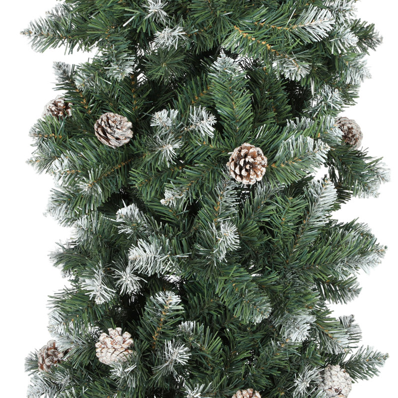 8.2' H Artificial Pine Christmas Tree, 250cm H x 220cm W x 23.6cm D