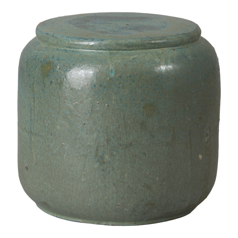 Pot de fleurs en céramique, Bleu sarcelle