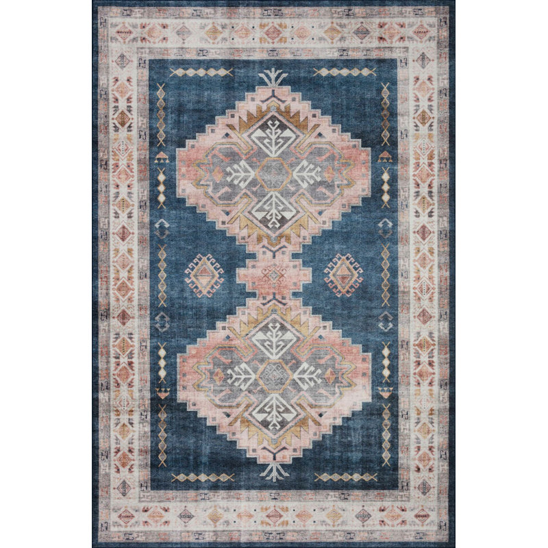 Tapis intérieur / extérieur Rosemare, Rectangle 2 pi 7 po x 4 pi 11 po