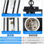 Luminaire suspendu d'extérieur câblé 11 po-100015617