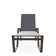 Holna Outdoor Rust-Resistant Metal Chaise Lounge
