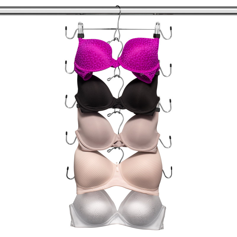 80719 Metal Non-Slip Multi-Layer Hanger for Skirt/Pants, 6