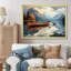Canada Mountain Lake Reflections II - reproduction sur toile-63451994-63451993
