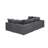 Asher 6-Piece Corduroy Sectional Sofa with Cushioned Back-1675462979