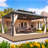 10 FT  X 13 FT  Aluminum Patio Hardtop Gazebo
