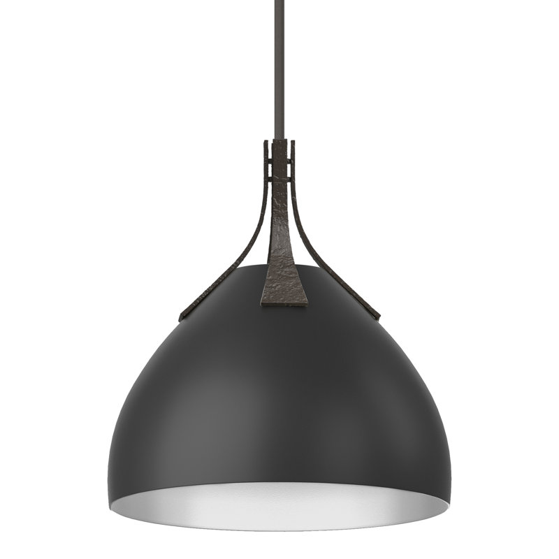 Summit 1 - Light Single Dome Pendant, Black, Oil Rubbed Bronze
