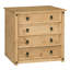 Corona Solid Wood 89cm W 4 - Drawer Chest of Drawers