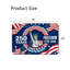 Tapis d'intérieur 24 po x 36 po Statue Of Liberty 250 Years USA Freedom
