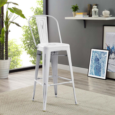 Modway Promenade Metal Bar Side Stool