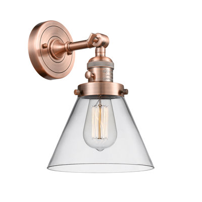 Applique murale 1 lumière Cone