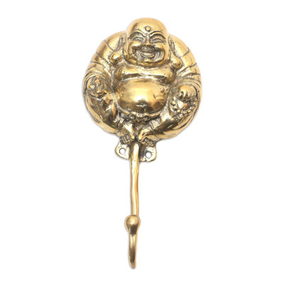Patère Bouddha et laiton