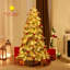 5.91' H Lighted Artificial Christmas Tree
