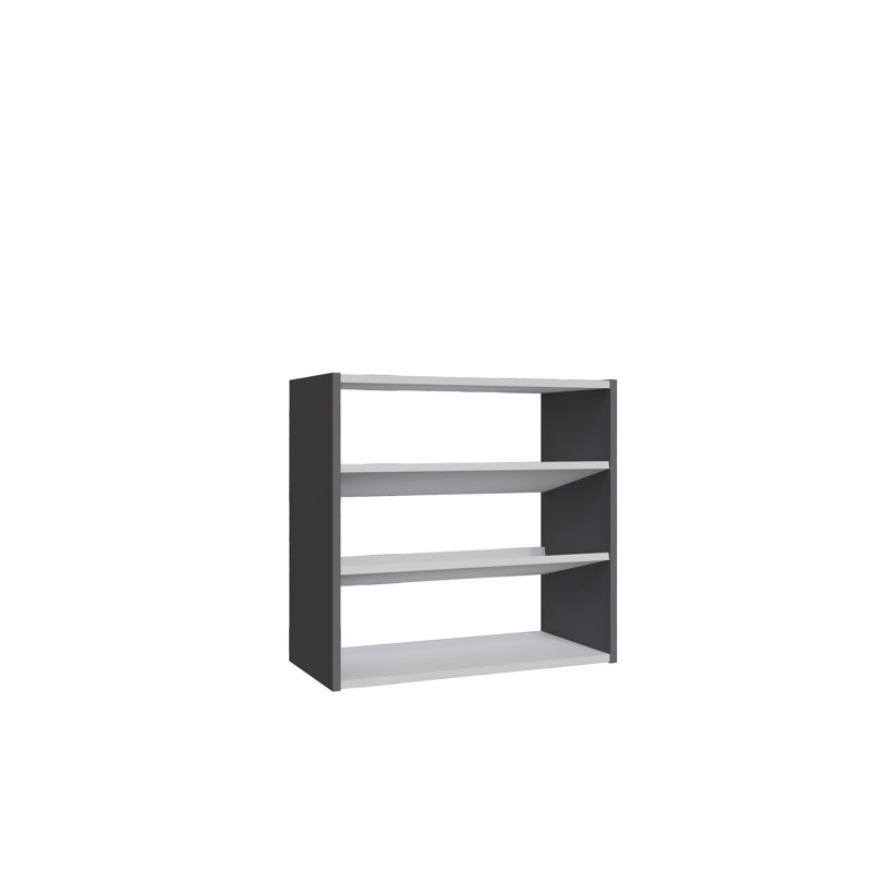 Range-chaussures 9 paires, Blanc anthracite