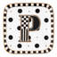 Monogram Dish - P