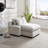Chenille Sleeper Lounge Chair-791429144