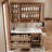 Simple retro style bathroom cabinet