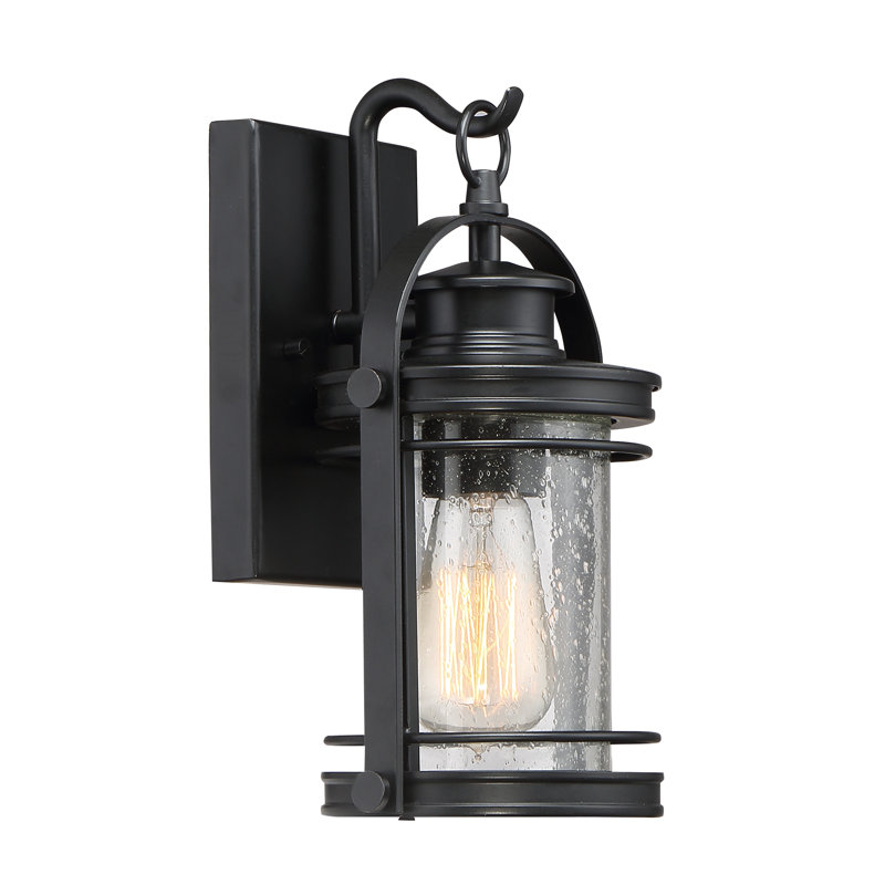 Amiree Wall Light, Small, Mystic black