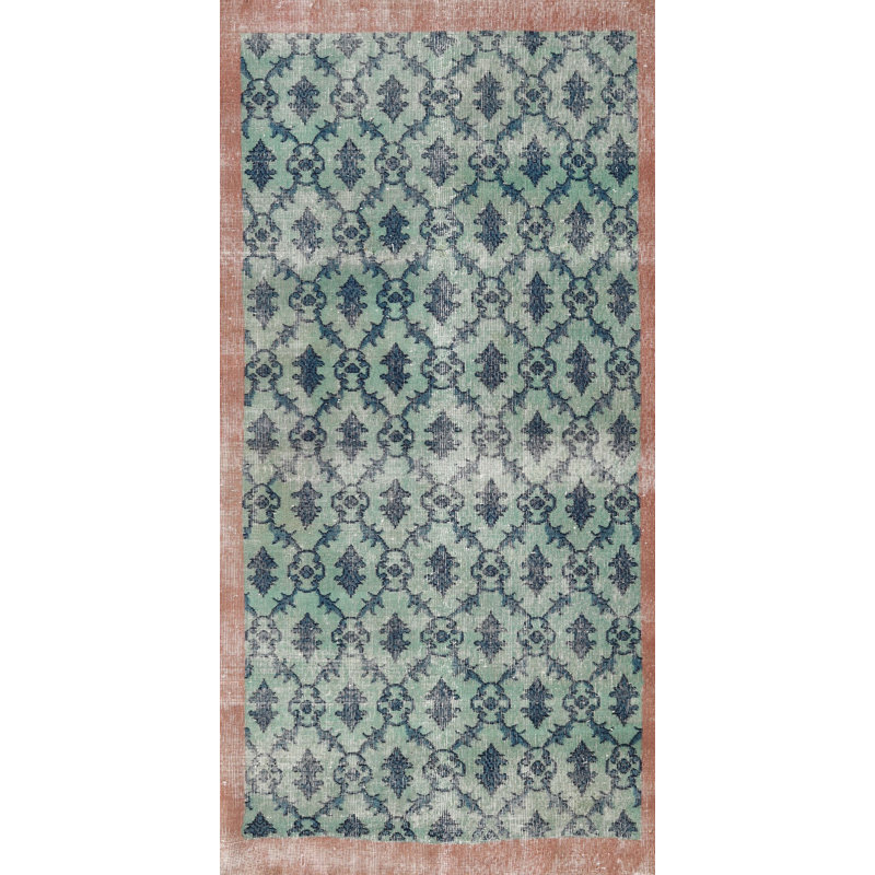 Tapis de la zone verte en laine touffeté à la main Remington