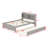 Bed With Trundle,Bookcase-654437303