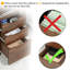 Rangement sous le bureau, armoire à 3 tiroirs, grain de bois brun, tiroirs à grain de travail efficaces, roulettes pour une mobilité en douceur au bureau