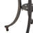 Outdoor 19" Cast Aluminum Side Table_61112.00