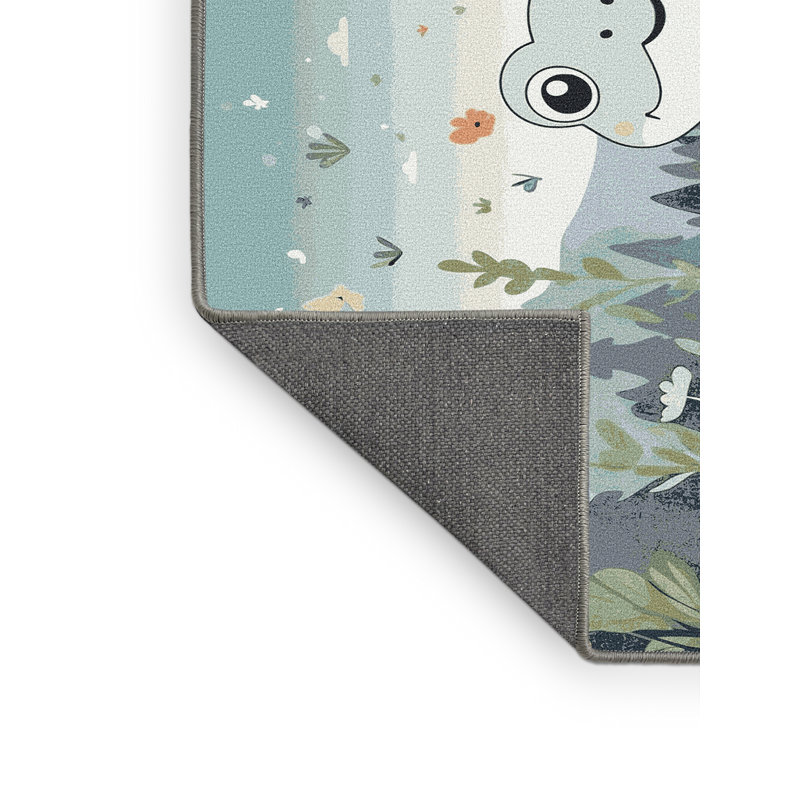 Tapis pour enfants East Urban Home, Rectangulaire 7 pi x 10 pi