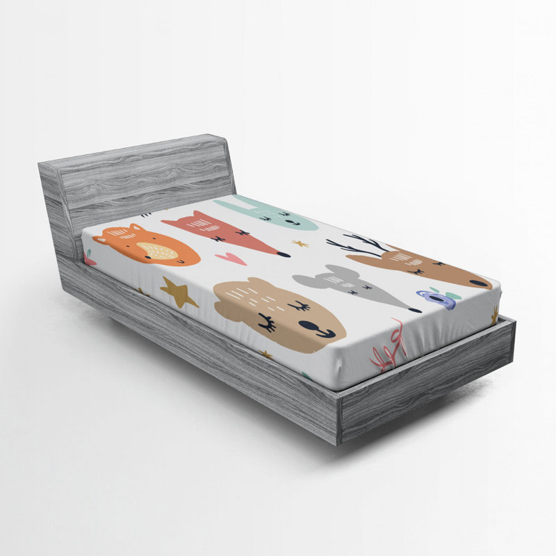 Microfiber Fitted Sheet, Twin Fitted Sheet