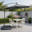 MIMO 115.7" Cantilever Patio Umbrella with Crank Lift-941791009