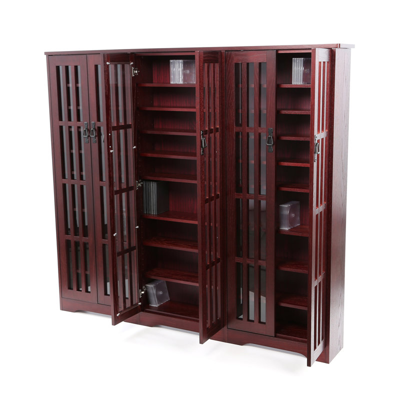 Cabinet multimédia, Cerisier foncé
