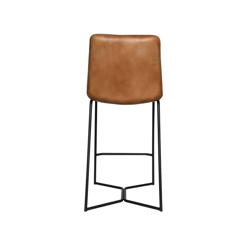 Brisben 18" W Chair, Short Stool (22.75" Seat Height), Hand Washed Taupe