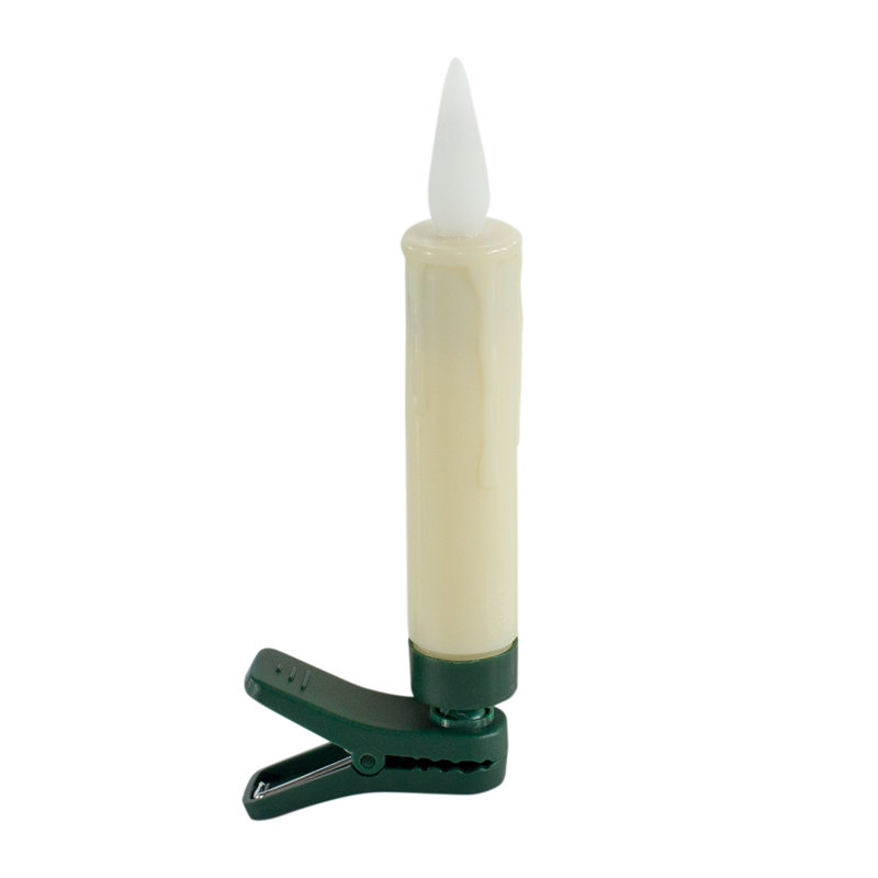 10 Piece Unscented Flameless Candle Set