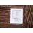 One-of-a-Kind 6'0" x 6'0" New Age Square Wool Area Rug in Beige and Brown