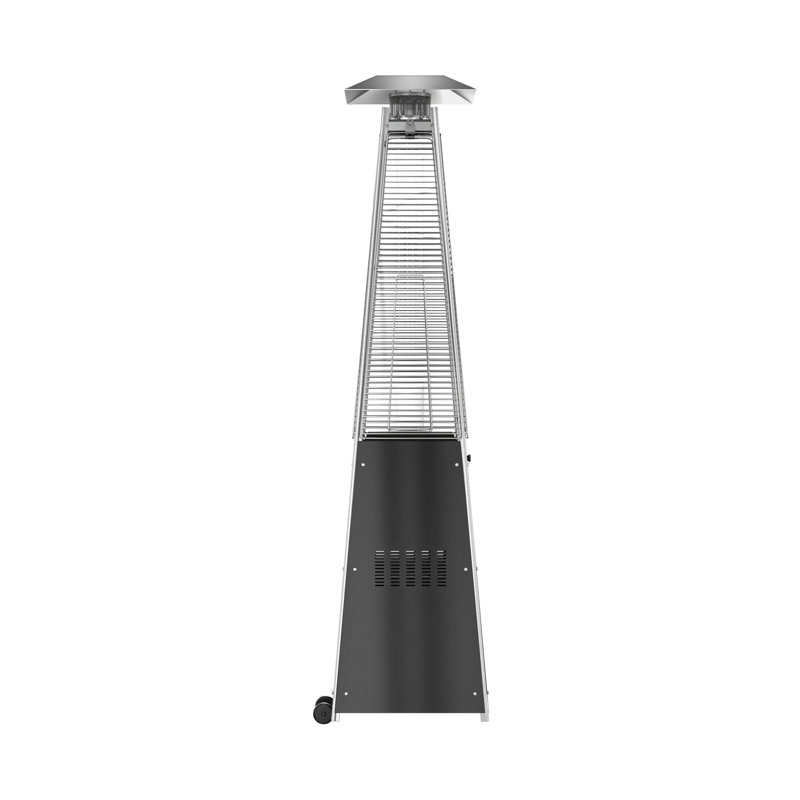 Chauffe-terrasse au propane Pyramid 40 000 BTU, Noir