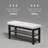 Multi-Purpose Entryway Bench With Cushion & 2-Tier Shoe Storage-1904556900