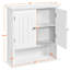 Living Room Wall-Mounted Cabinet with Adjustable Shelf