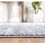 Tapis gris à motif abstrait Sumter-1745423498