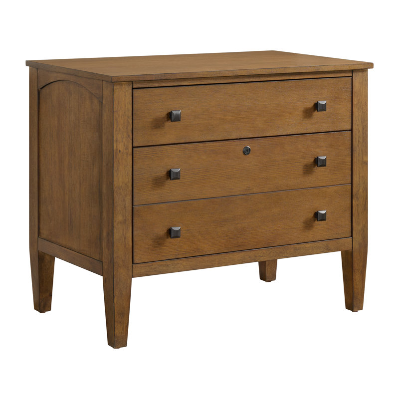 Hanoverton File Cabinet in Brown Oak
