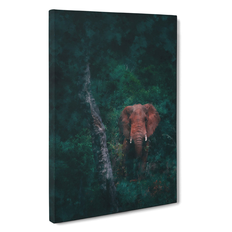 Elephant Vol.8 Painting - Wrapped Canvas, 50cm H x 35cm W x 3cm D