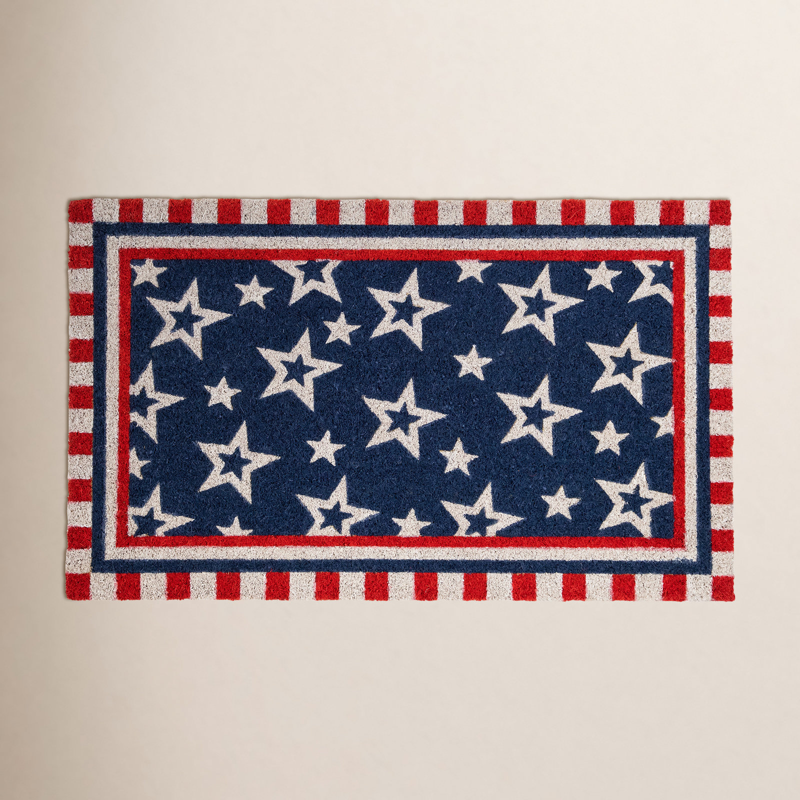 Striped Outdoor Doormat