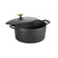 Remise à linge 5,5 pintes Cocotte en fonte émaillée Gourmet-61583931
