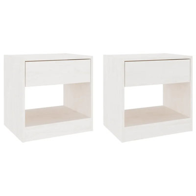 Giggetts 40cm W Solid Wood Bedside Table