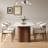 4 Person Dining Table Set With 71" Oval Dining Table & 4 Solid Wood Chairs-107263612