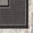 Mcelfresh Bordered Machine Woven / Power Loomed Gray Indoor/Outdoor Patio Rug-32784886