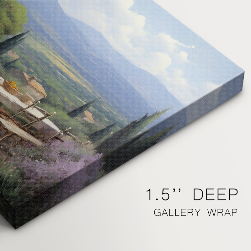 Paysages rétro-DLII - Cavas enveloppés de galerie, 32 x 48